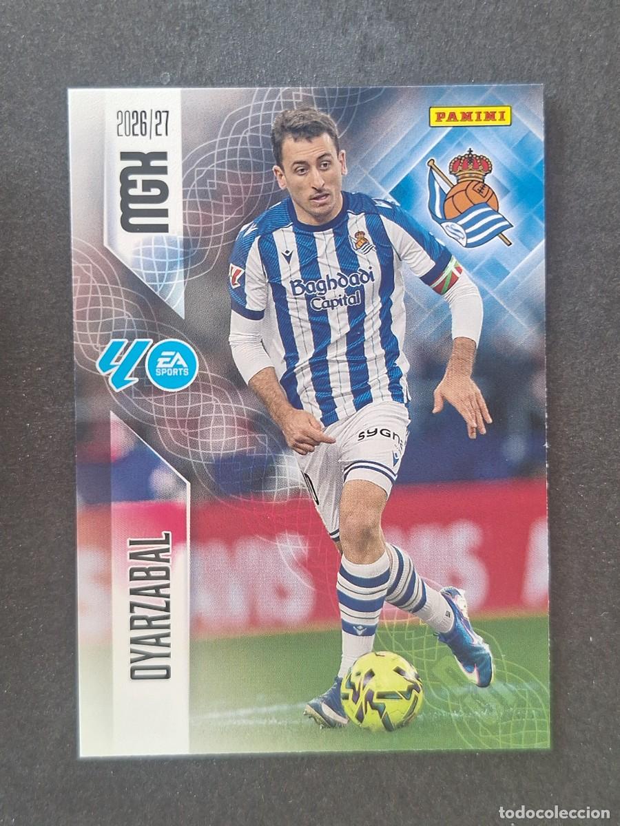 Football Stickers: L1 OYARZABAL REAL SOCIEDAD 324 PANINI MEGACRACKS 2026 2027 26 27