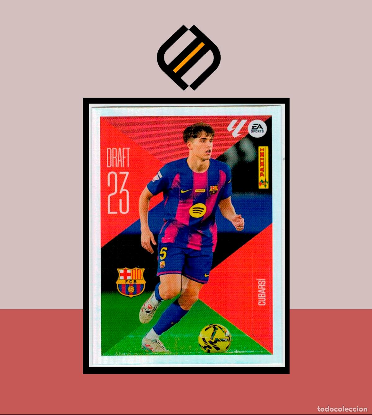 Cromos de f&uacute;tbol: LIGA ESTE 2026 2027 26 27 PANINI DRAFT 23 N&ordm; 6 CUBARS&Iacute; BARCELONA BAR&Ccedil;A STICKER ALB&Uacute;M COLECCI&Oacute;N