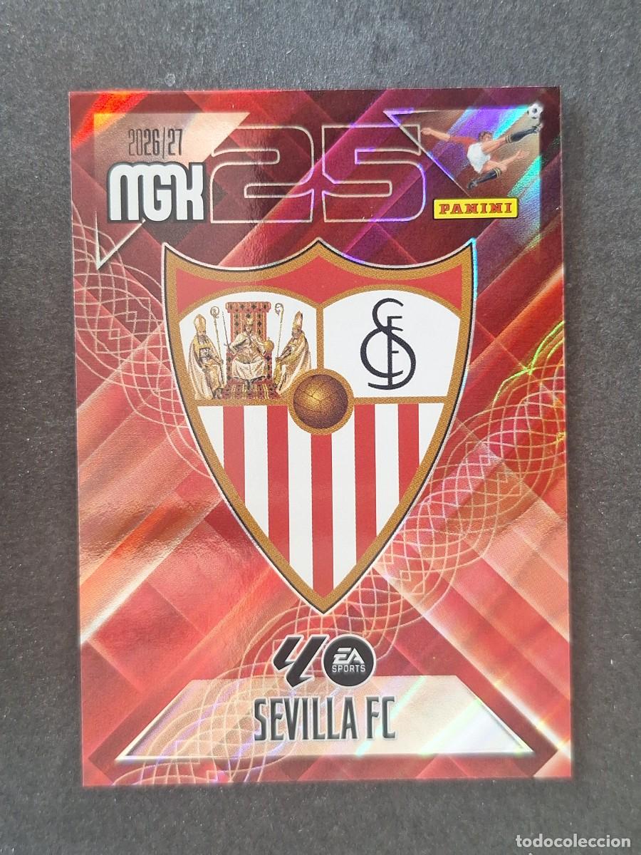 Cromos de f&uacute;tbol: L1 ESCUDO SEVILLA F. C. 325 PANINI MEGACRACKS 2026 2027 26 27