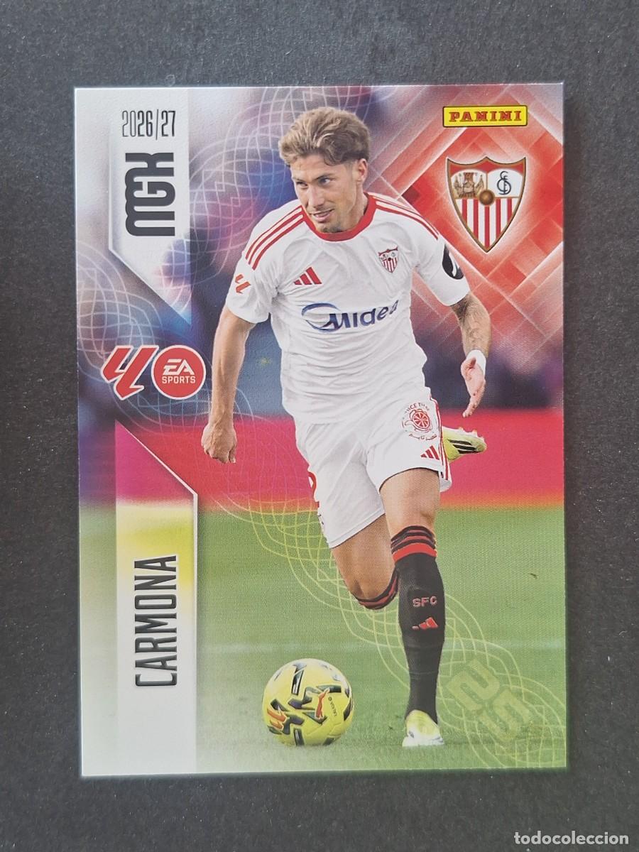 Cromos de f&uacute;tbol: L1 CARMONA SEVILLA F. C. 328 PANINI MEGACRACKS 2026 2027 26 27