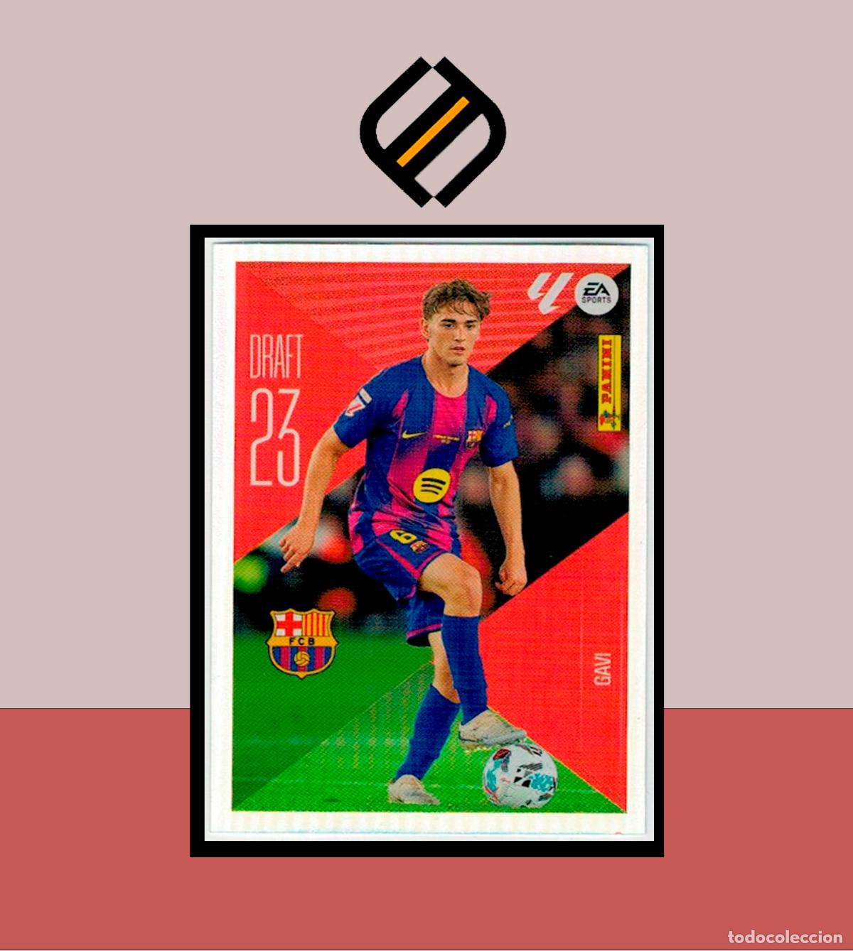Cromos de f&uacute;tbol: LIGA ESTE 2026 2027 26 27 PANINI DRAFT 23 N&ordm; 8 GAVI BARCELONA BAR&Ccedil;A STICKER ALB&Uacute;M COLECCI&Oacute;N