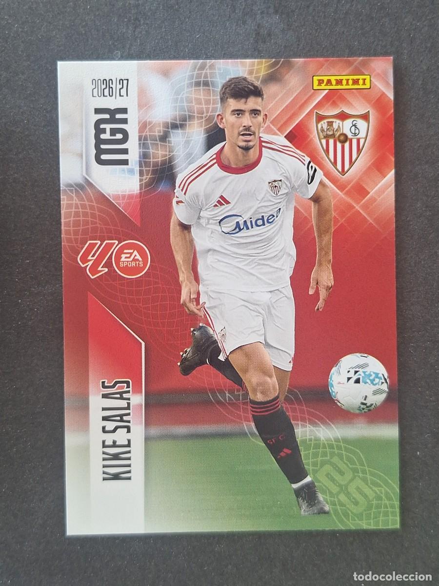 Cromos de f&uacute;tbol: L1 KIKE SALAS SEVILLA F. C. 330 PANINI MEGACRACKS 2026 2027 26 27