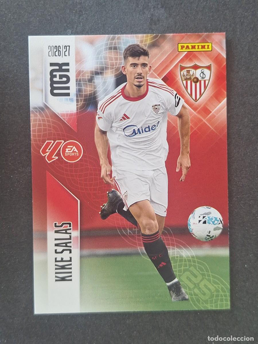Cromos de f&uacute;tbol: L1 KIKE SALAS SEVILLA F. C. 330 PANINI MEGACRACKS 2026 2027 26 27