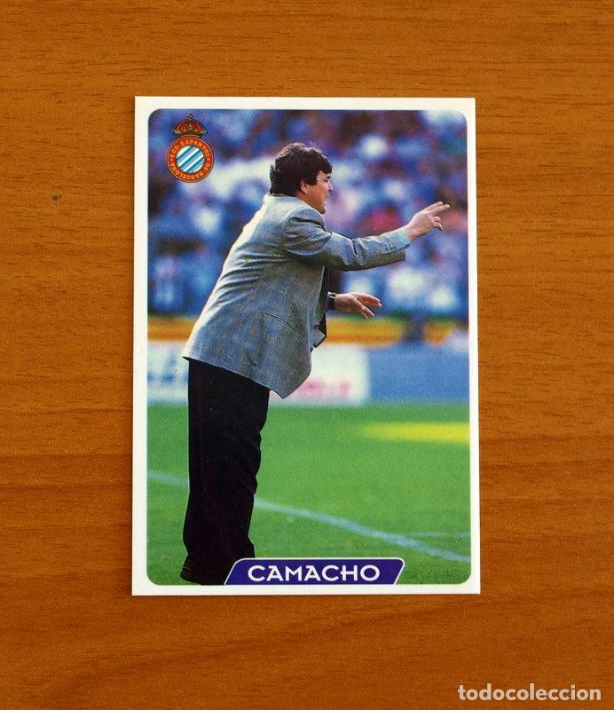 Cromos de f&uacute;tbol: R.C.D. Espa&ntilde;ol-Espanyol -N&ordm; 92 Camacho Entrenador-Las Fichas de la Liga 95-96-1995-1996 -Mundicromo