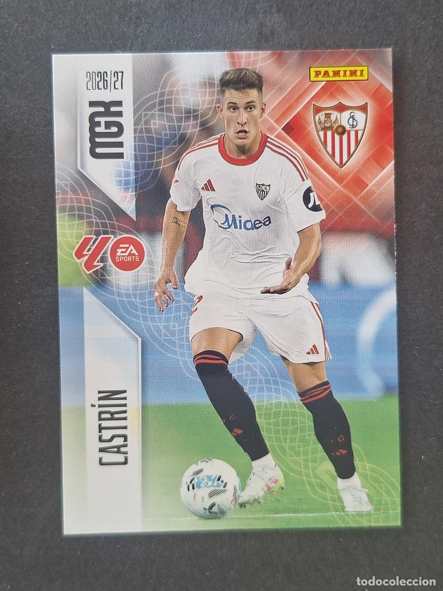 Cromos de f&uacute;tbol: L1 CASTRIN SEVILLA F. C. 332 PANINI MEGACRACKS 2026 2027 26 27