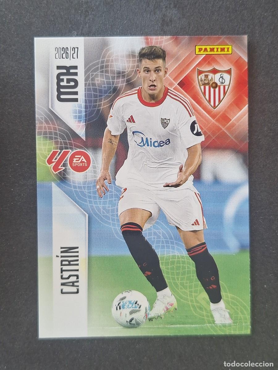 Cromos de f&uacute;tbol: L1 CASTRIN SEVILLA F. C. 332 PANINI MEGACRACKS 2026 2027 26 27