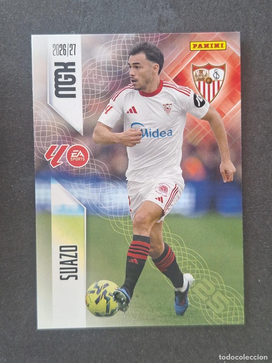 Cromos de f&uacute;tbol: L1 SUAZO SEVILLA F. C. 333 PANINI MEGACRACKS 2026 2027 26 27