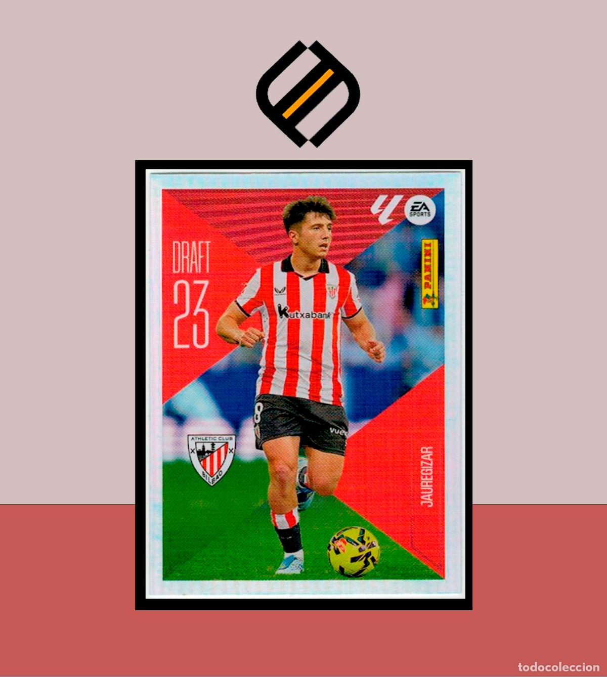 Cromos de f&uacute;tbol: LIGA ESTE 2026 2027 26 27 PANINI DRAFT 23 11 JAUREGIZAR ATHLETIC CLUB BILBAO STICKER ALB&Uacute;M COLECCI&Oacute;N