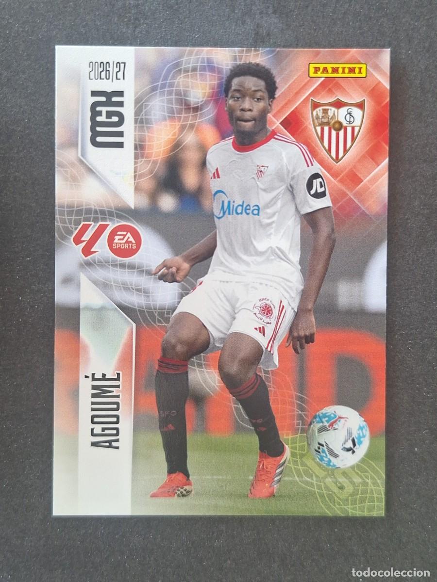 Cromos de f&uacute;tbol: L1 AGOUME SEVILLA F. C. 335 PANINI MEGACRACKS 2026 2027 26 27