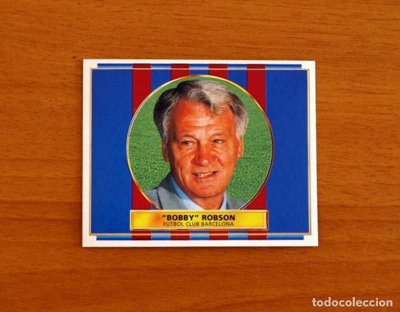 Cromos de f&uacute;tbol: Barcelona - Bobby Robson, Entrenador - Ediciones Este Liga 1996-1997, 96-97 - Nunca Pegado