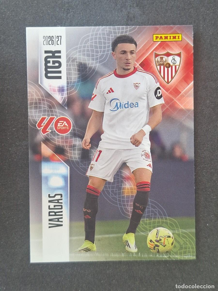 Cromos de f&uacute;tbol: L1 VARGAS SEVILLA F. C. 337 PANINI MEGACRACKS 2026 2027 26 27
