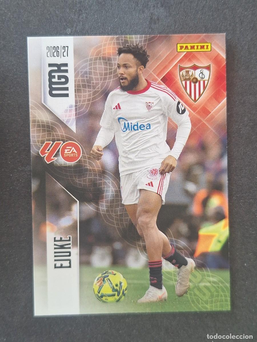 Cromos de f&uacute;tbol: L1 EJUKE SEVILLA F. C. 340 PANINI MEGACRACKS 2026 2027 26 27