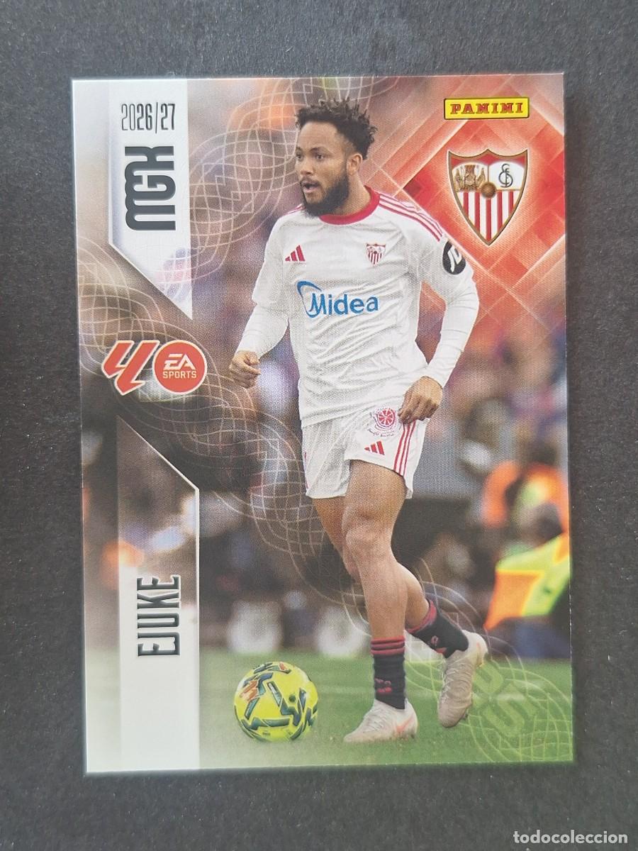 Cromos de f&uacute;tbol: L1 EJUKE SEVILLA F. C. 340 PANINI MEGACRACKS 2026 2027 26 27