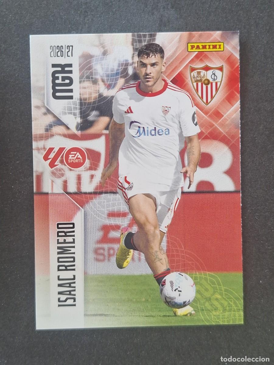 Cromos de f&uacute;tbol: L1 ISAAC ROMERO SEVILLA F. C. 342 PANINI MEGACRACKS 2026 2027 26 27