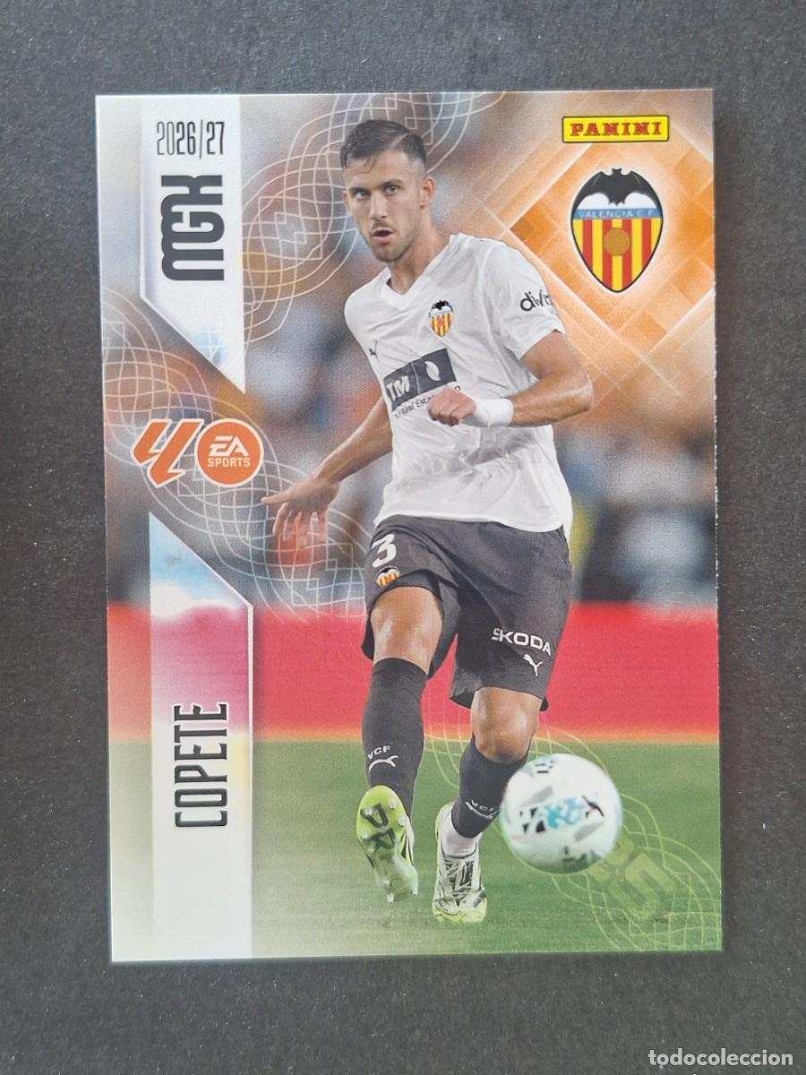 Cromos de f&uacute;tbol: L1 COPETE VALENCIA C. F. 349 PANINI MEGACRACKS 2026 2027 26 27