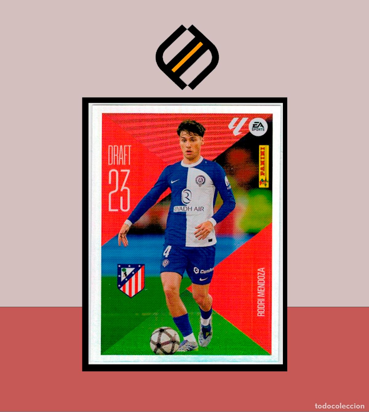 Figurine di Calcio: LIGA ESTE 2026 2027 26 27 PANINI DRAFT 23 21 RODRI MENDOZA ATL&Eacute;TICO MADRID STICKER ALB&Uacute;M COLECCI&Oacute;N