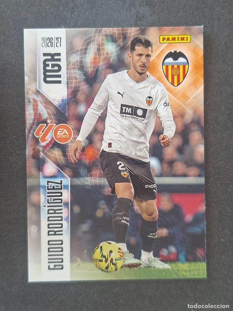 Figurine di Calcio: L1 GUIDO RODRIGUEZ VALENCIA C. F. 353 PANINI MEGACRACKS 2026 2027 26 27
