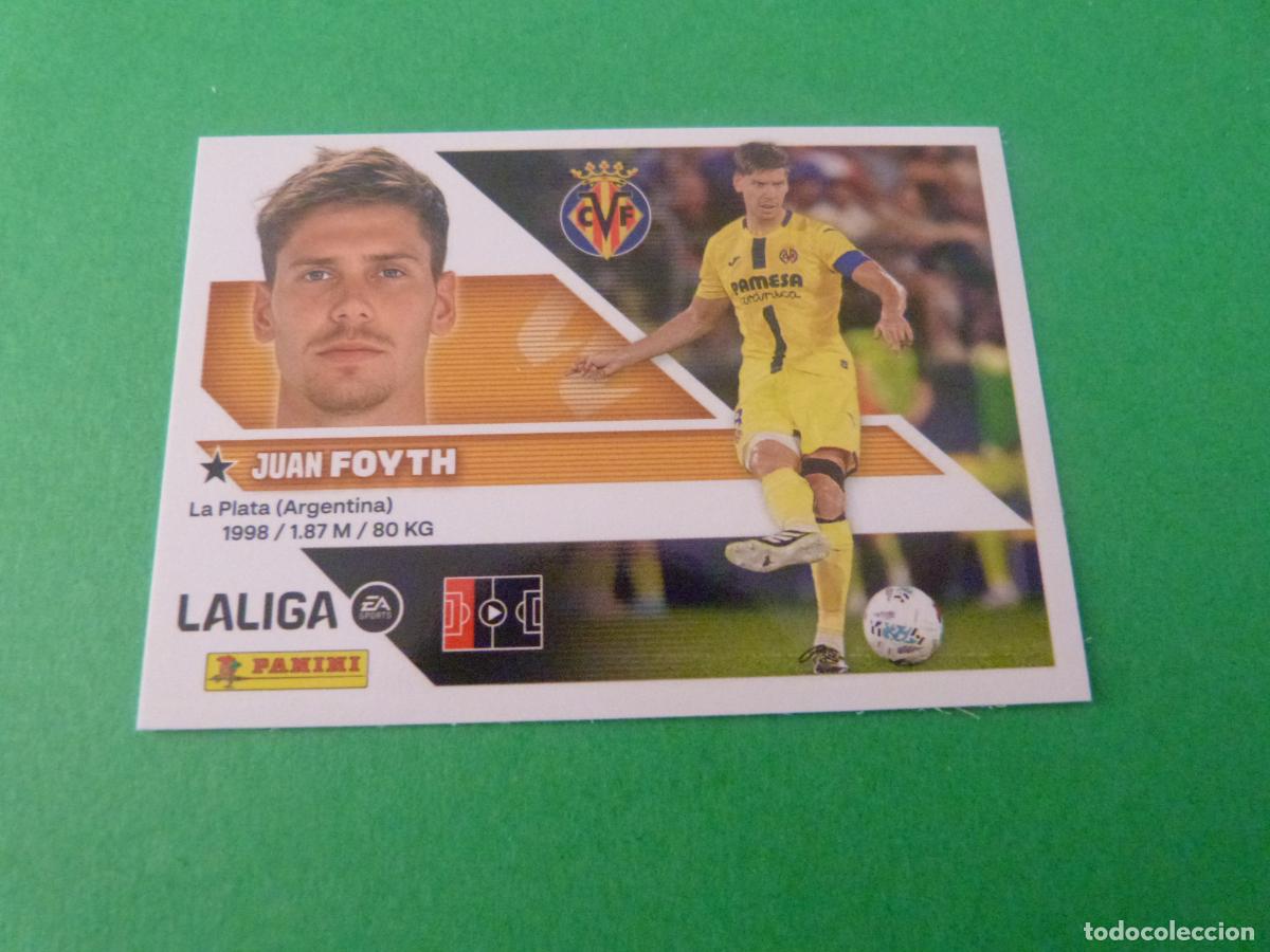 Cromos de f&uacute;tbol: CROMO FUTBOL FOYTH VILLARREAL C.F. SIN PEGAR N&ordm; 7 A LIGA ESTE 2026-2027/26-27