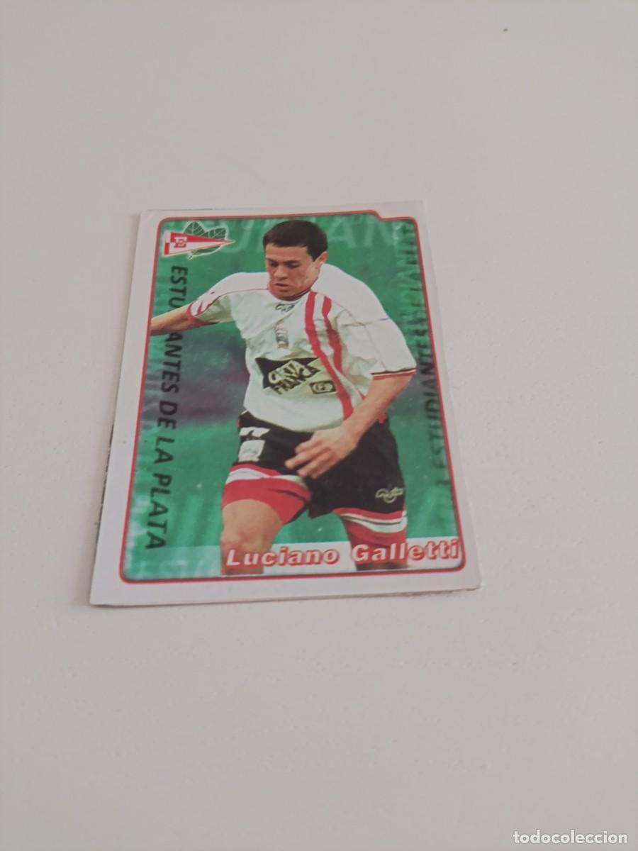 Cromos de f&uacute;tbol: Luciano Galleti Estudiantes de la Plata