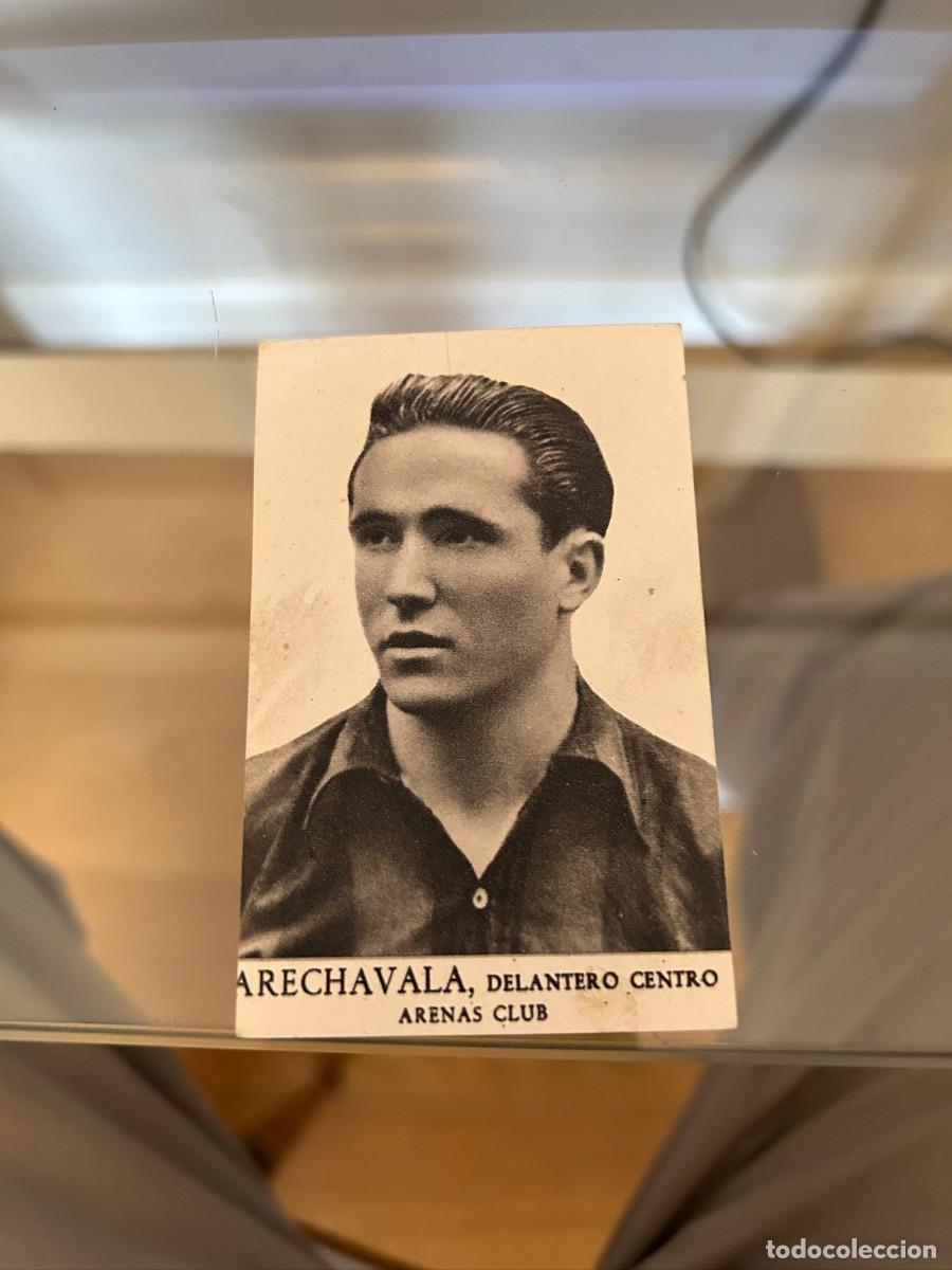 Cromos de f&uacute;tbol: ARECHAVALA DELANTERO CENTRO ARENAS CLUB