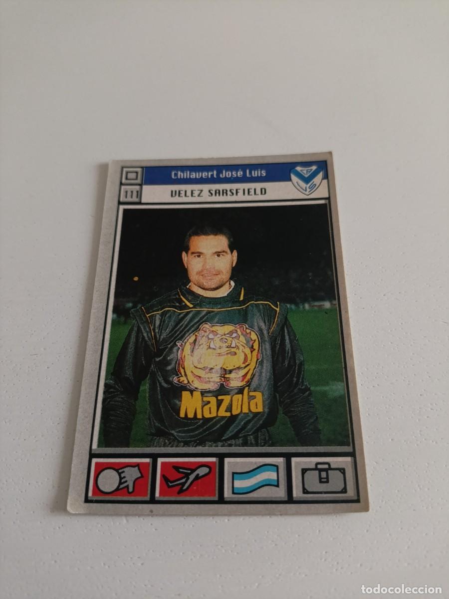 Cromos de f&uacute;tbol: Chilavert V&eacute;lez Sarsfield