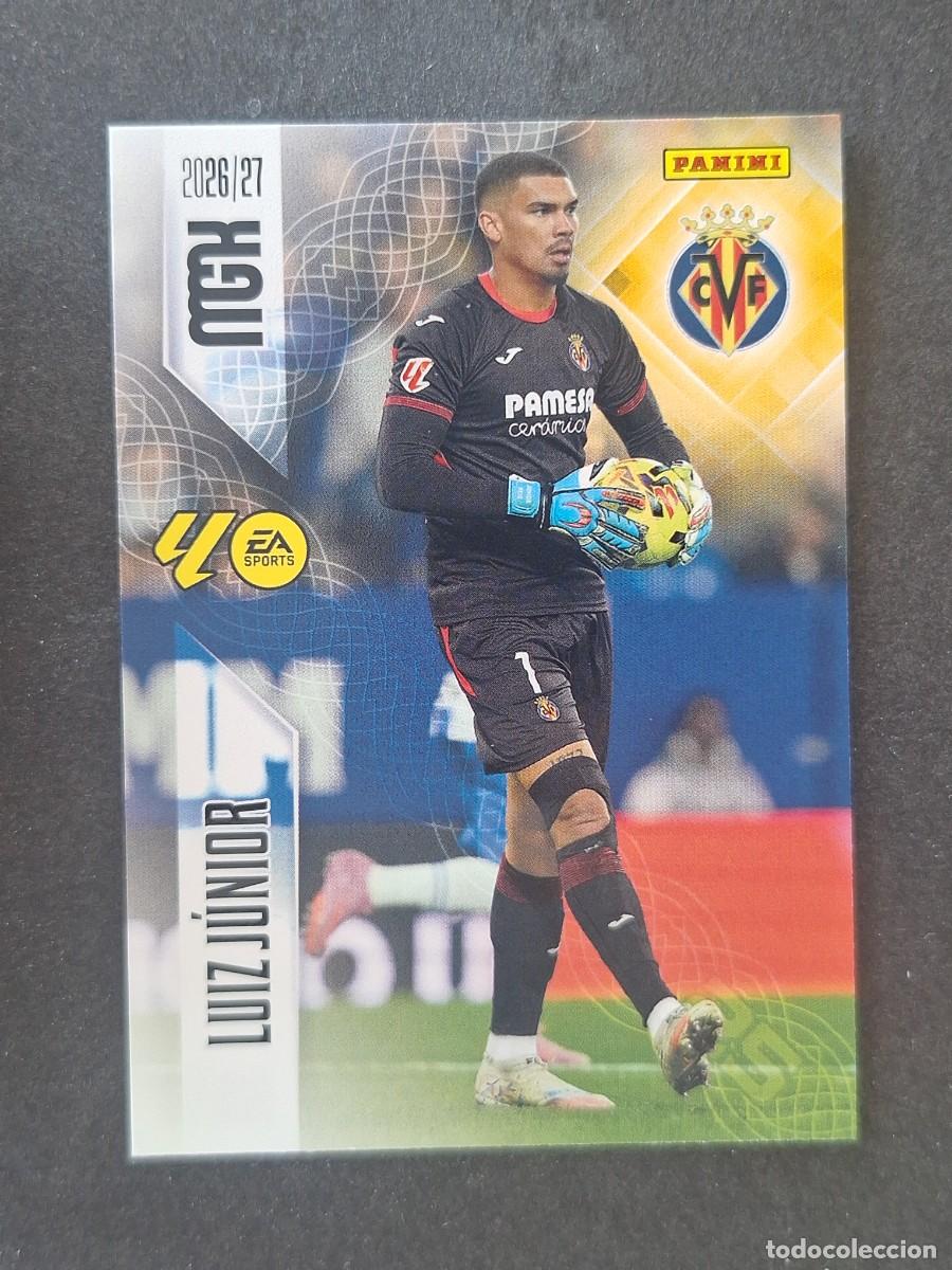 Cromos de f&uacute;tbol: L1 LUIZ JUNIOR VILLARREAL C. F. 362 PANINI MEGACRACKS 2026 2027 26 27