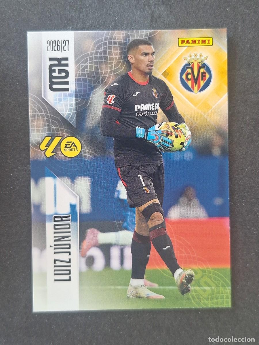 Cromos de f&uacute;tbol: L1 LUIZ JUNIOR VILLARREAL C. F. 362 PANINI MEGACRACKS 2026 2027 26 27