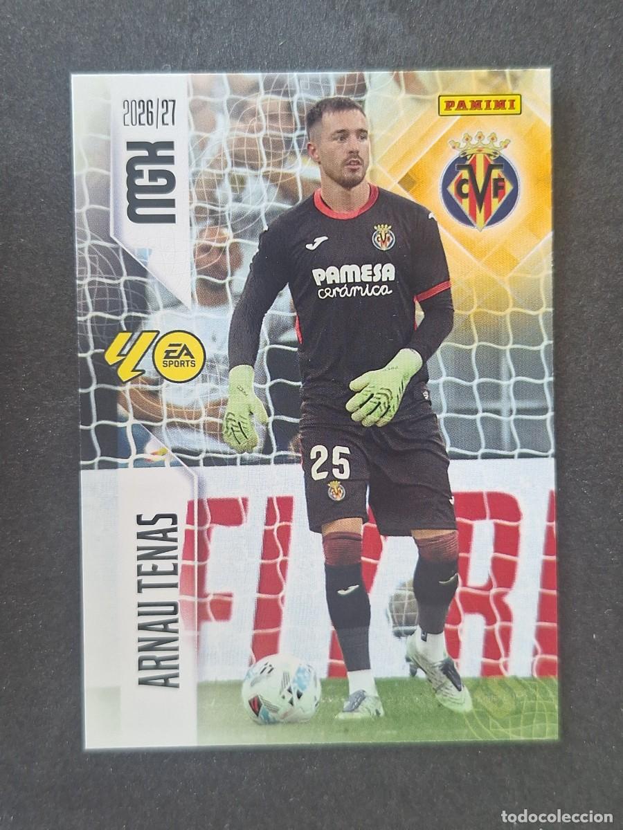 Cromos de f&uacute;tbol: L1 ARNAU TENAS VILLARREAL C. F. 363 PANINI MEGACRACKS 2026 2027 26 27