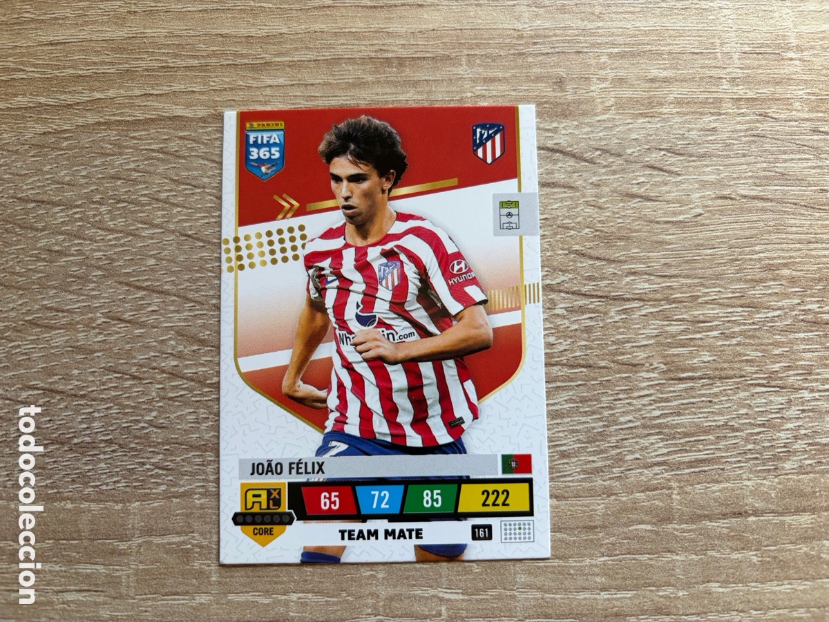 Cromos de f&uacute;tbol: 161 JO&Atilde;O F&Eacute;LIX PANINI FIFA 365 ADRENALYN XL 2023 TEAM MATE ATL&Eacute;TICO DE MADRID