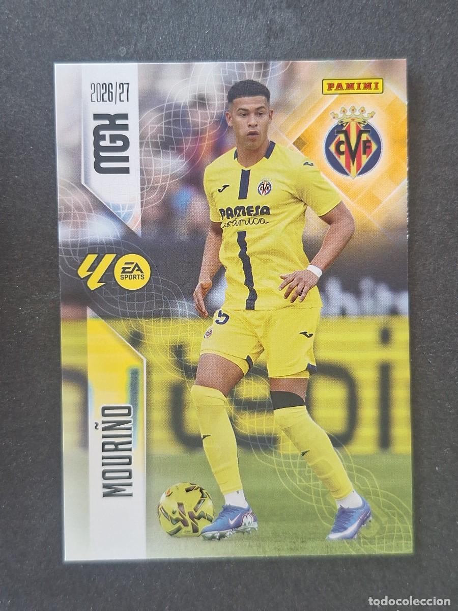 Cromos de f&uacute;tbol: L1 MOURI&Ntilde;O VILLARREAL C. F. 364 PANINI MEGACRACKS 2026 2027 26 27