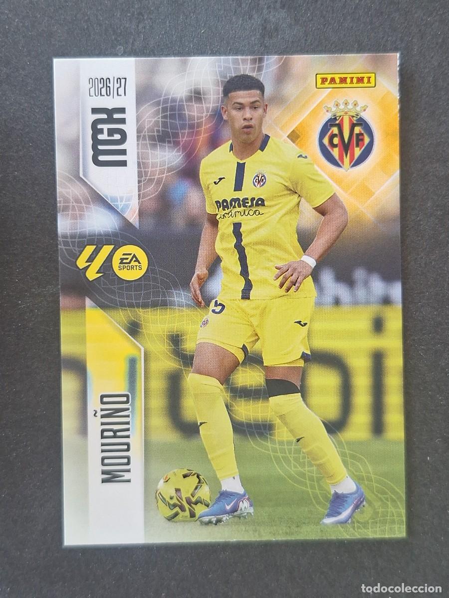 Cromos de f&uacute;tbol: L1 MOURI&Ntilde;O VILLARREAL C. F. 364 PANINI MEGACRACKS 2026 2027 26 27