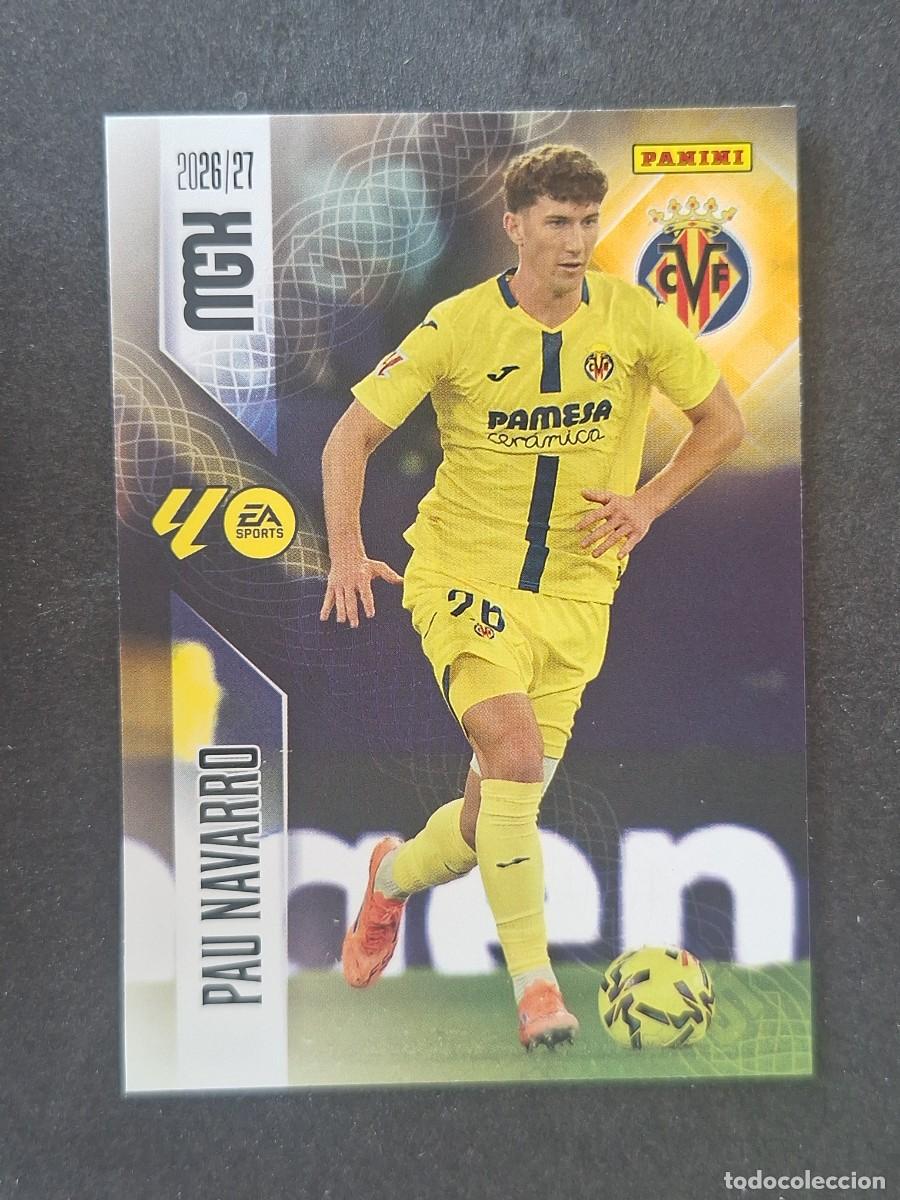 Fu&szlig;ball-Sticker: L1 PAU NAVARRO VILLARREAL C. F. 365 PANINI MEGACRACKS 2026 2027 26 27