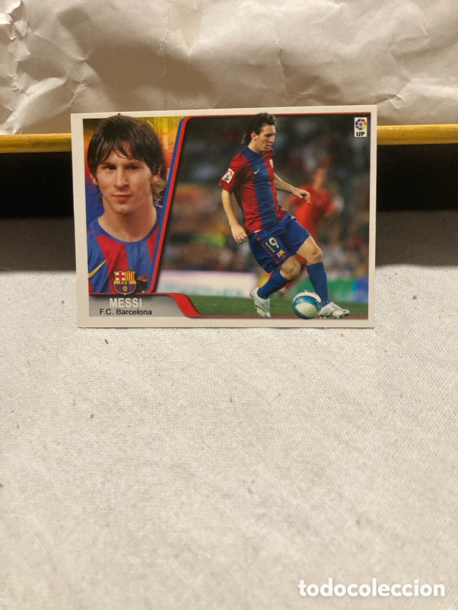 Fu&szlig;ball-Sticker: Messi fc Barcelona ediciones estadio 2007-08