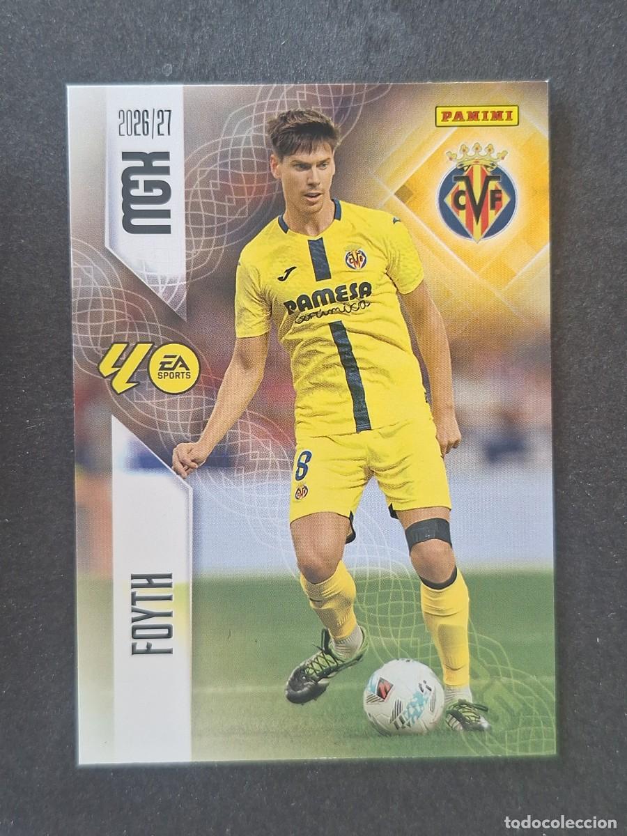 Fu&szlig;ball-Sticker: L1 FOYTH VILLARREAL C. F. 366 PANINI MEGACRACKS 2026 2027 26 27