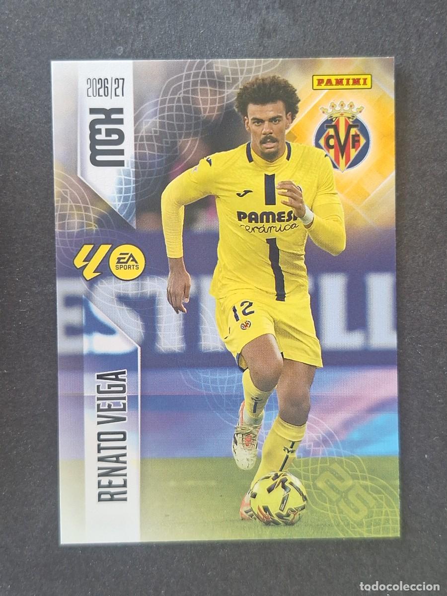 Fu&szlig;ball-Sticker: L1 RENATO VEIGA VILLARREAL C. F. 368 PANINI MEGACRACKS 2026 2027 26 27