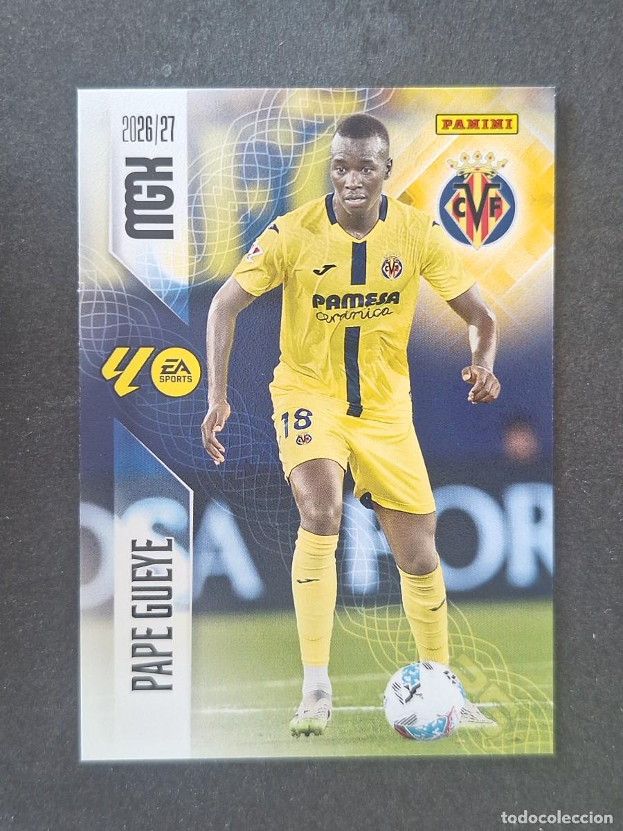 Cromos de f&uacute;tbol: L1 PAPE GUEYE VILLARREAL C. F. 372 PANINI MEGACRACKS 2026 2027 26 27