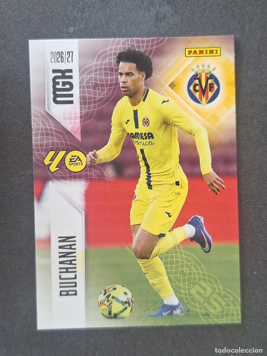 Football Stickers: L1 BUCHANAN VILLARREAL C. F. 374 PANINI MEGACRACKS 2026 2027 26 27