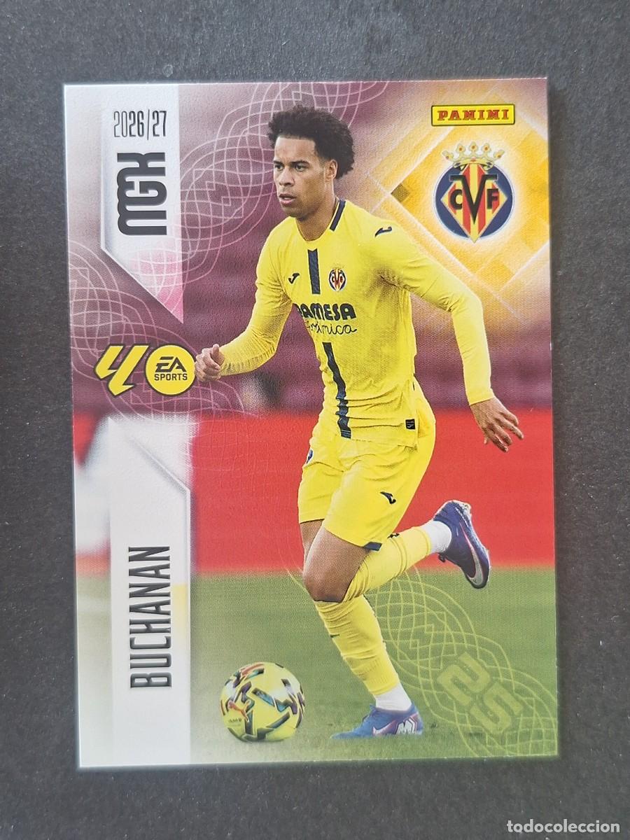Football Stickers: L1 BUCHANAN VILLARREAL C. F. 374 PANINI MEGACRACKS 2026 2027 26 27