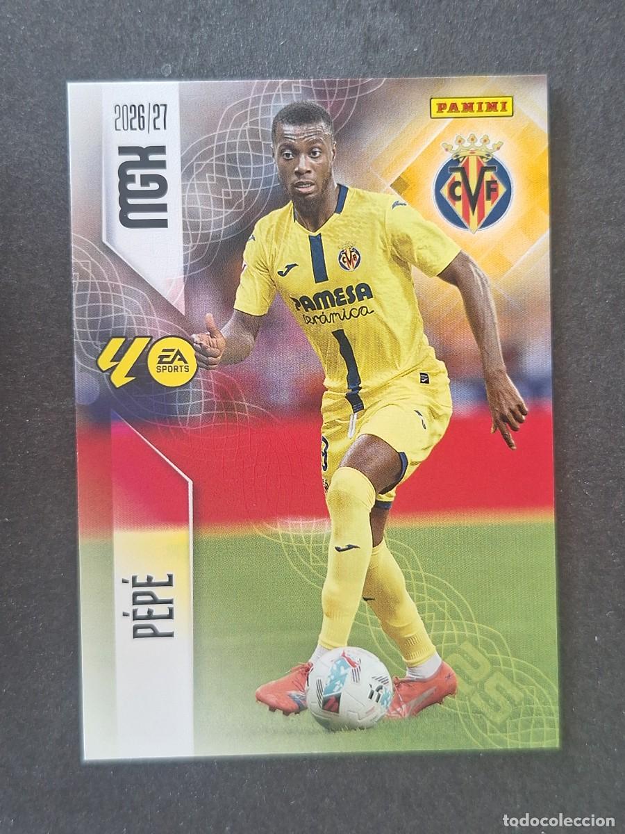 Football Stickers: L1 PEPE VILLARREAL C. F. 375 PANINI MEGACRACKS 2026 2027 26 27