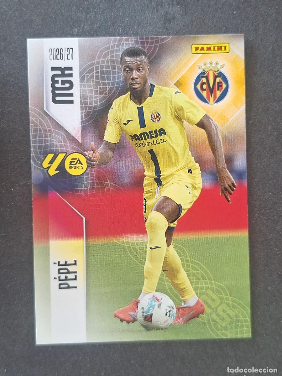 Football Stickers: L1 PEPE VILLARREAL C. F. 375 PANINI MEGACRACKS 2026 2027 26 27