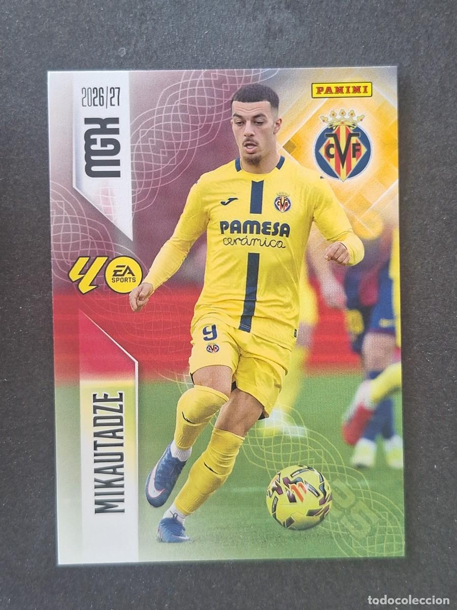 Football Stickers: L1 MIKAUTADZE VILLARREAL C. F. 376 PANINI MEGACRACKS 2026 2027 26 27