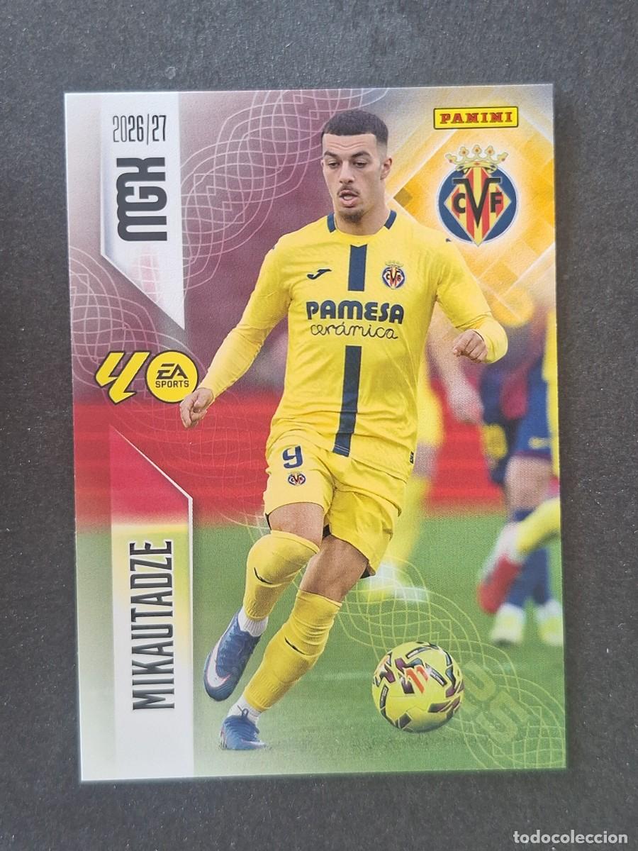 Football Stickers: L1 MIKAUTADZE VILLARREAL C. F. 376 PANINI MEGACRACKS 2026 2027 26 27