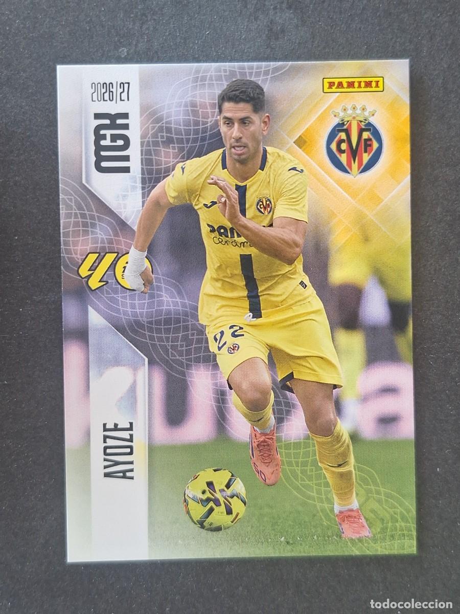 Football Stickers: L1 AYOZE VILLARREAL C. F. 377 PANINI MEGACRACKS 2026 2027 26 27
