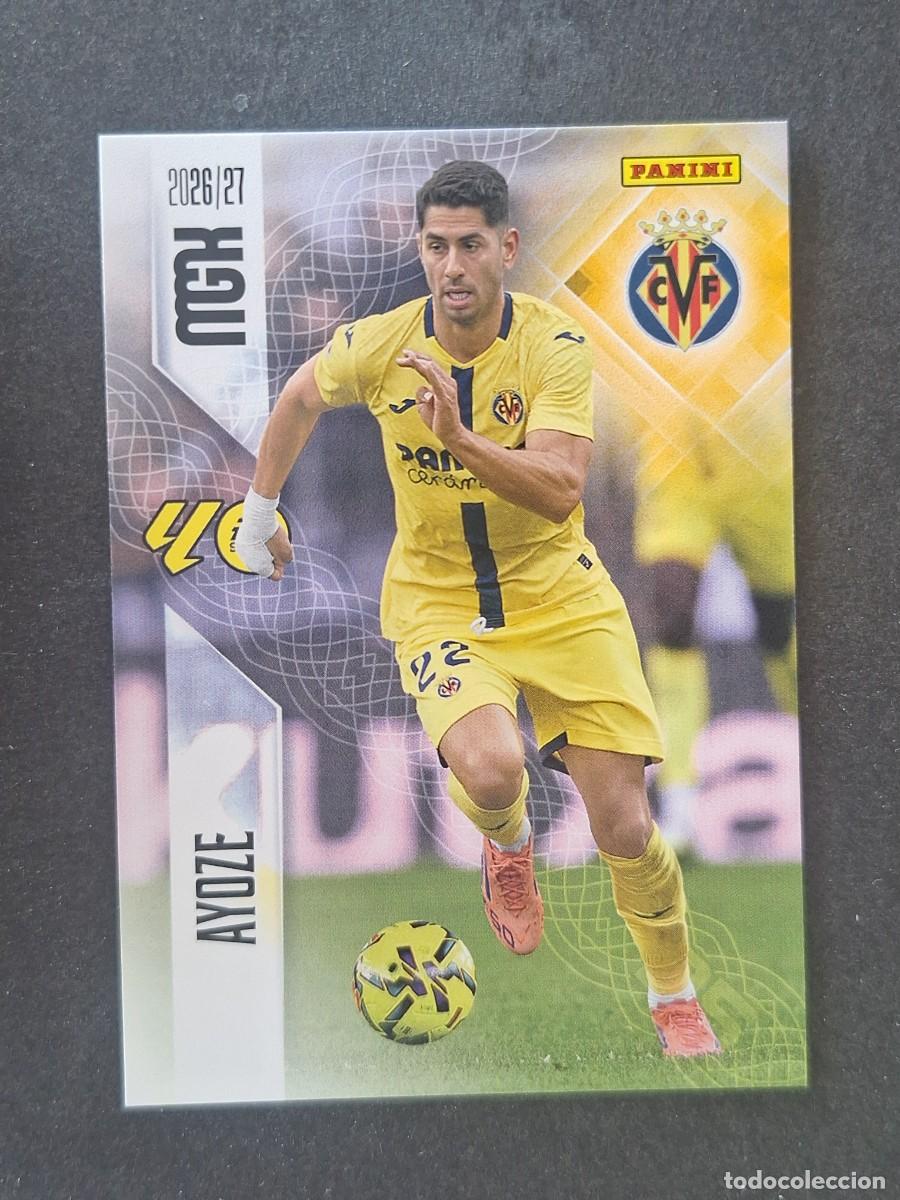 Football Stickers: L1 AYOZE VILLARREAL C. F. 377 PANINI MEGACRACKS 2026 2027 26 27
