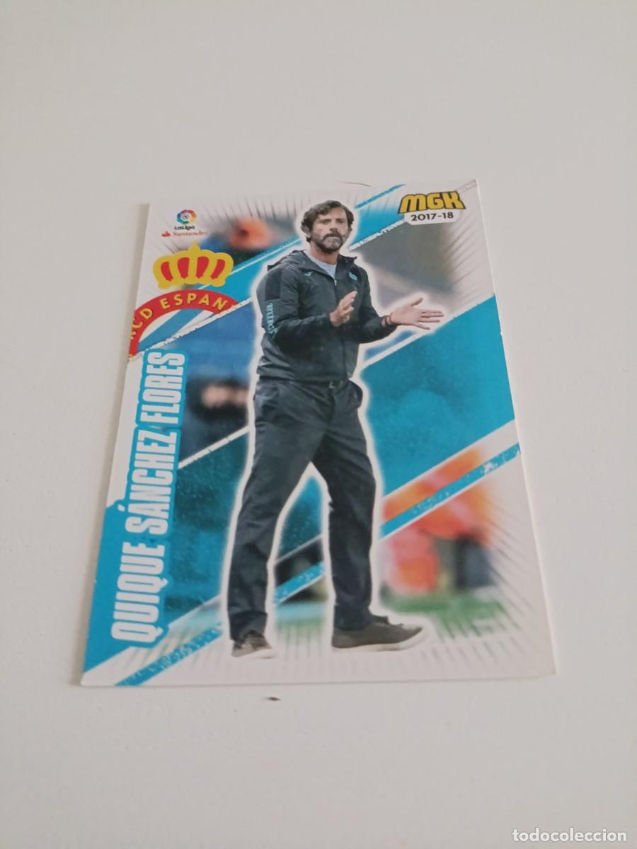 Football Stickers: Megacracks 17/18 Quique S&aacute;nchez Flores Espa&ntilde;ol