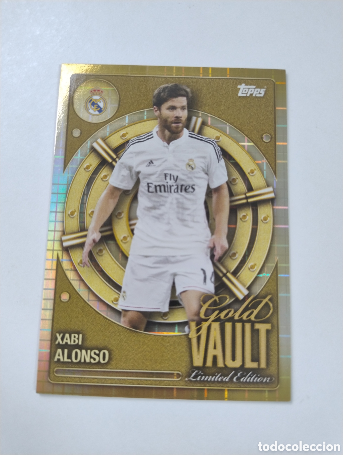 Football Stickers: GV 6 - Xabi Alonso - Real Madrid - Topps Fan Set 2025 - 2026 Gold Vault