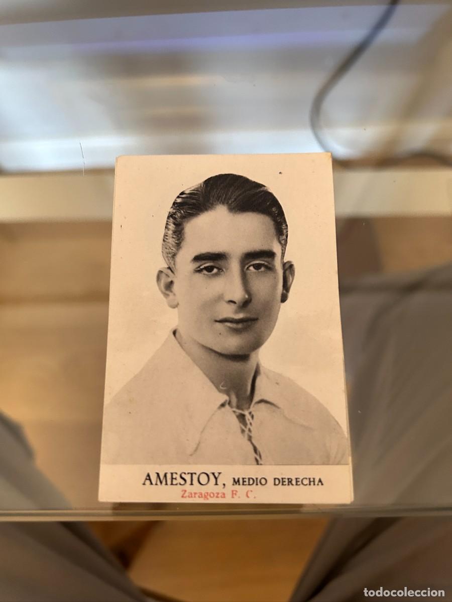 Cromos de f&uacute;tbol: AMESTOY MEDIO DERECHA REAL ZARAGOZA NUEVO