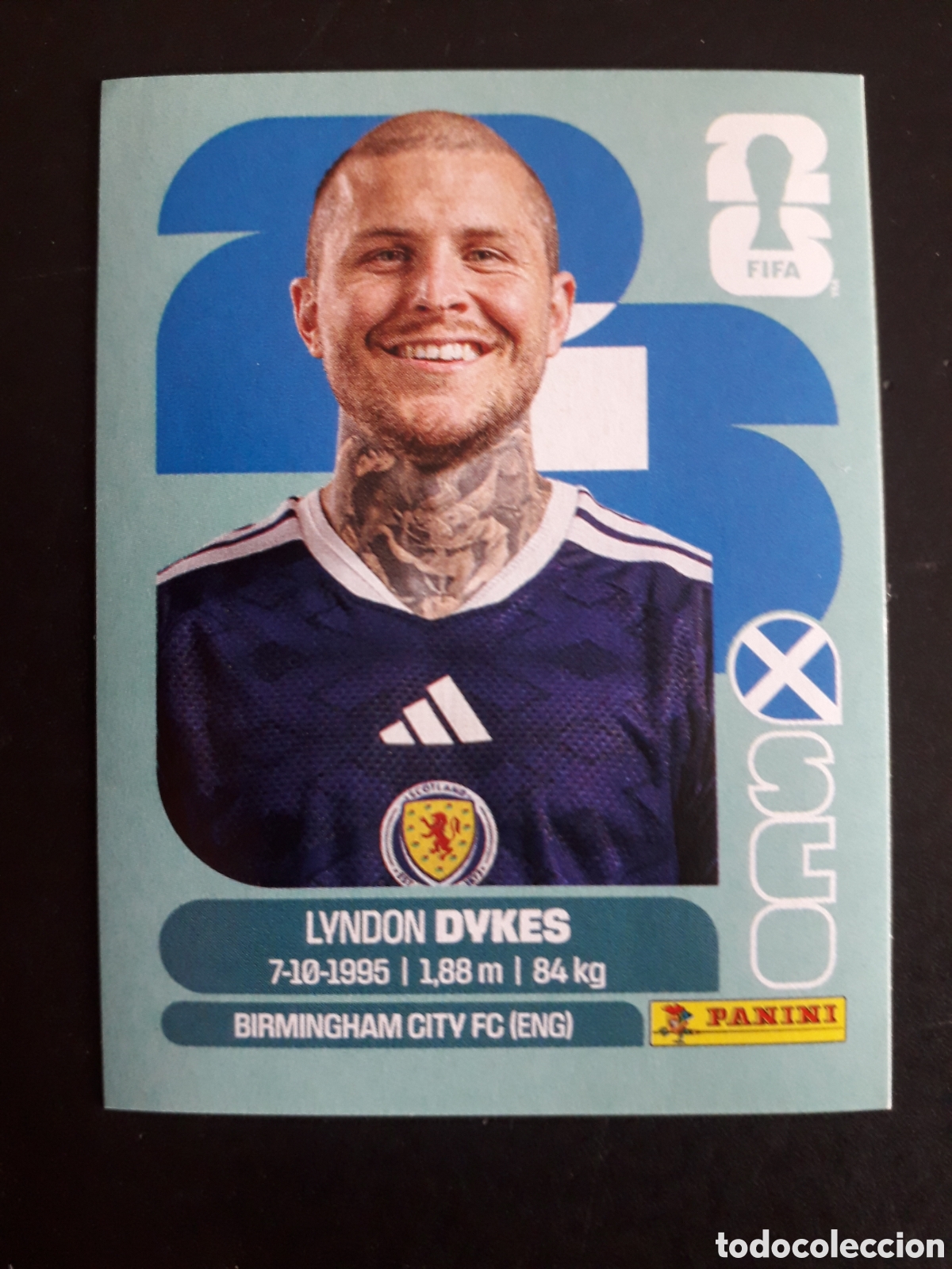 Football Stickers: DYKES ESCOCIA SCO 18 MUNDIAL F&Uacute;TBOL 2026 FIFA WORLD CUP PANINI SIN PEGAR PEDIDO M&Iacute;NIMO 3&euro;