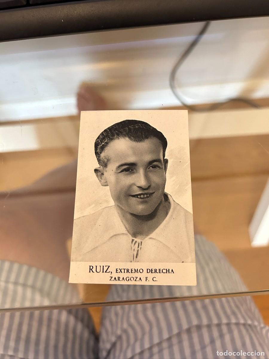 Football Stickers: RUIZ EXTREMO DERECHA REAL ZARAGOZA NUEVO