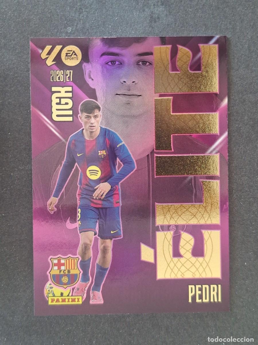 Football Stickers: L1 PEDRI F. C. BARCELONA ELITE 15 PANINI MEGACRACKS 2026 2027 26 27